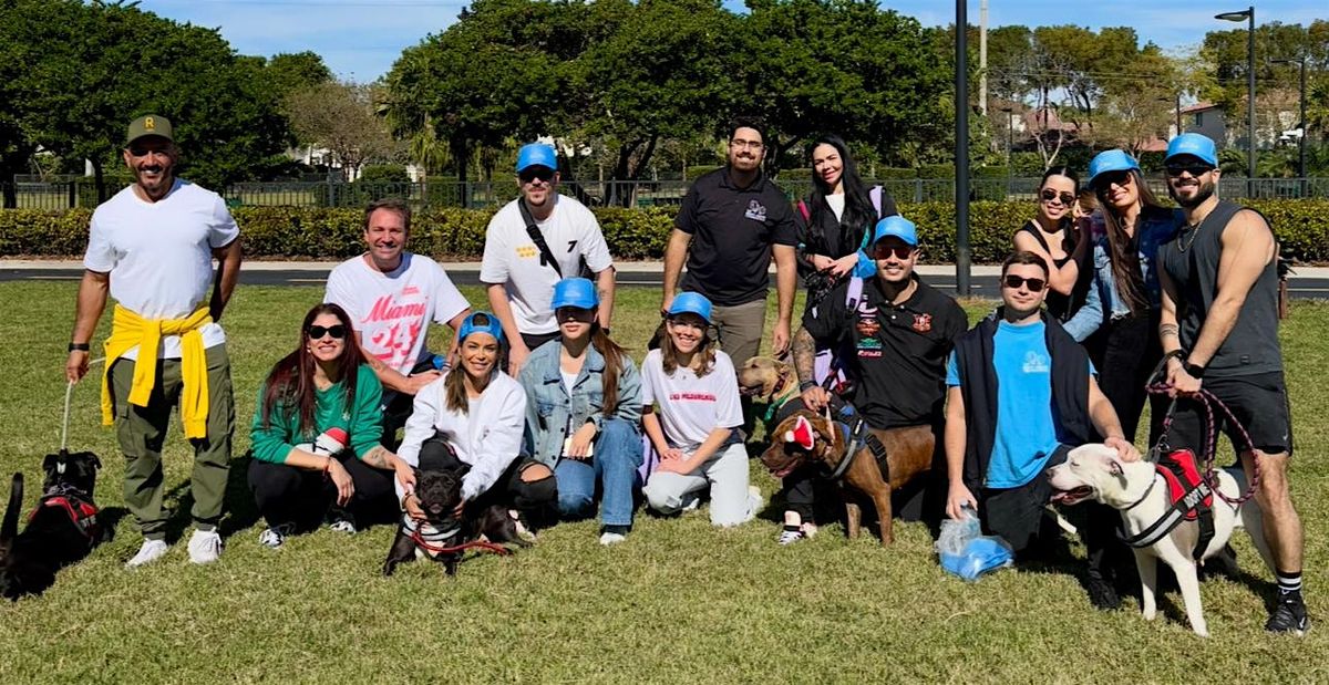 Volunteer for Our Paw-Ventures Dog Day Out w\/ Miami Dade Animal Services !