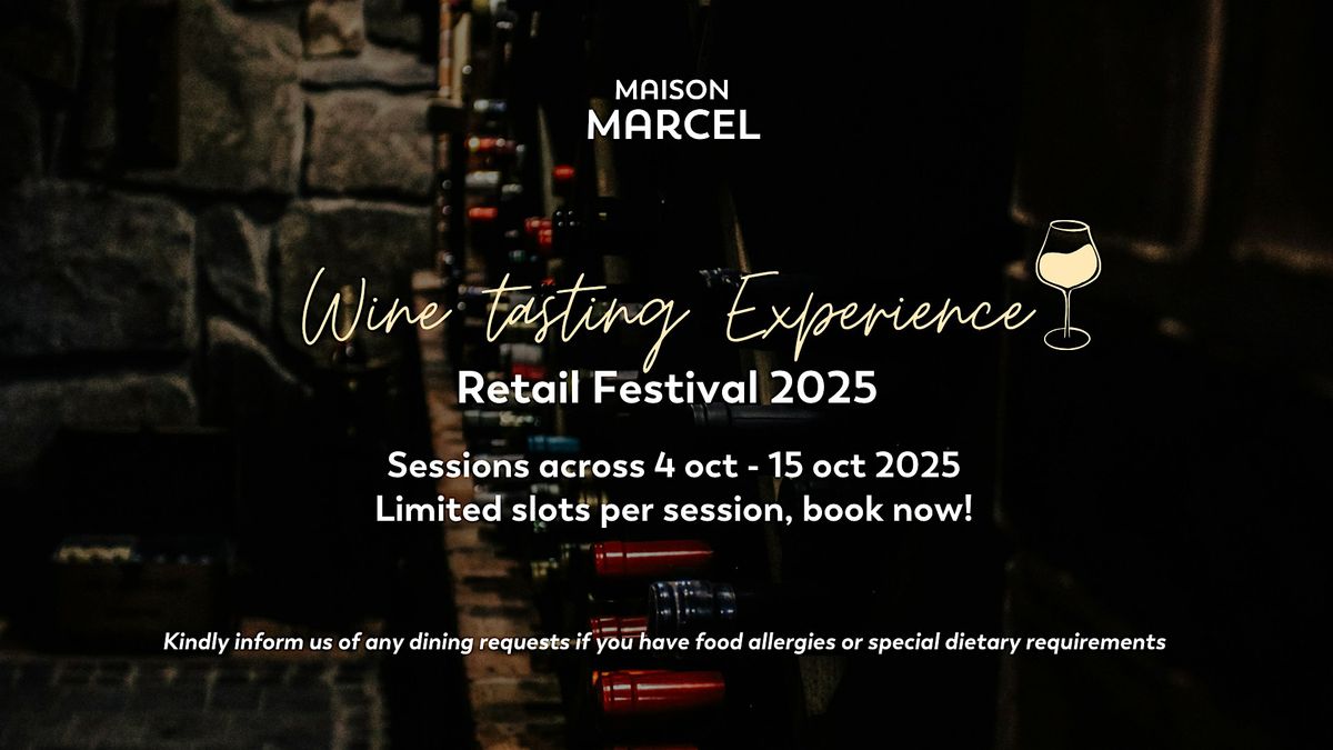 Maison Marcel x French Wine tasting