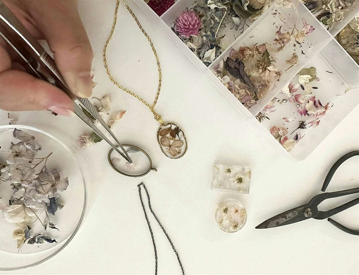 Dried Flower Resin Craft Workshop