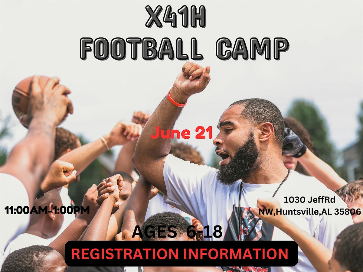 X41H  Football Camp