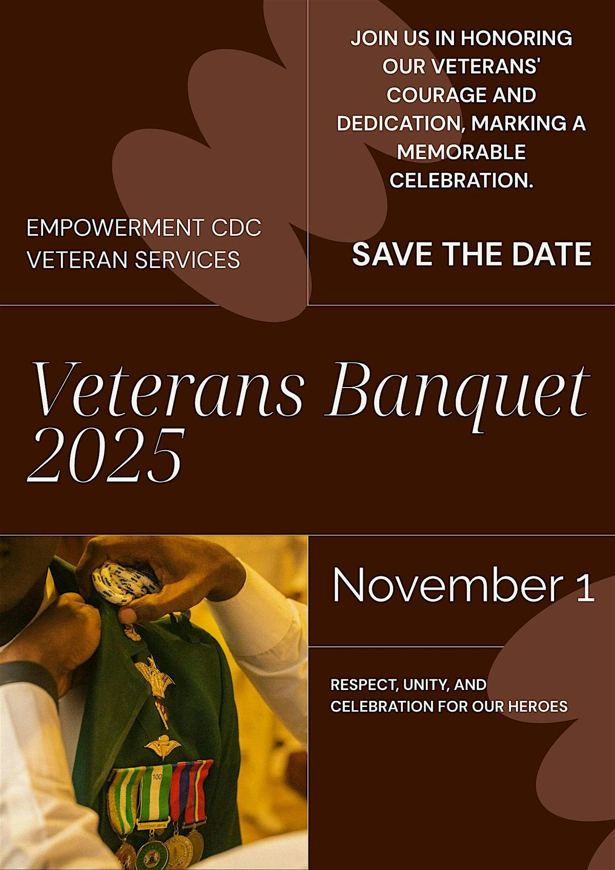 Empowerment CDC Veteran Services Fifth Annual East Texas Veterans Banquet