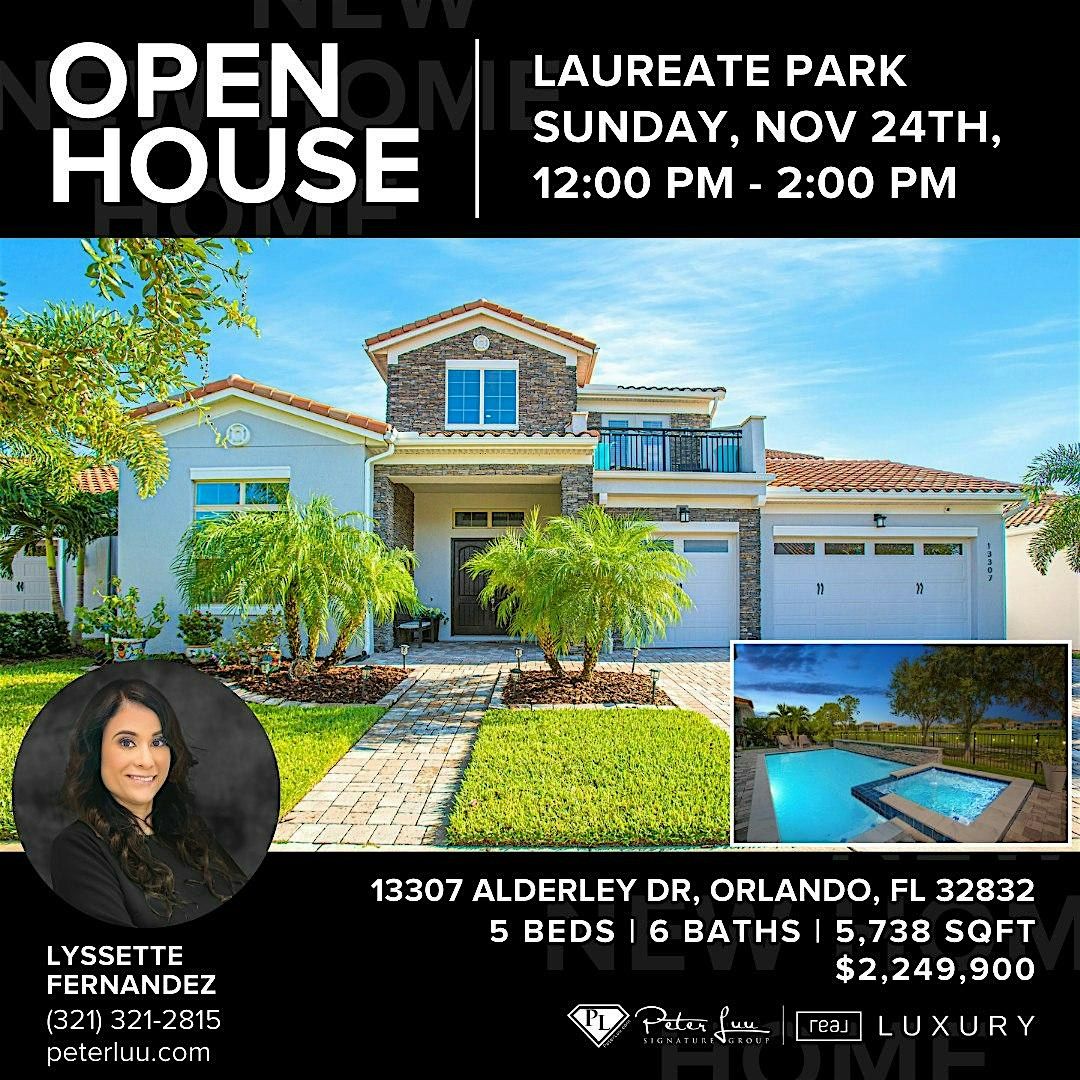 Open House Alert!