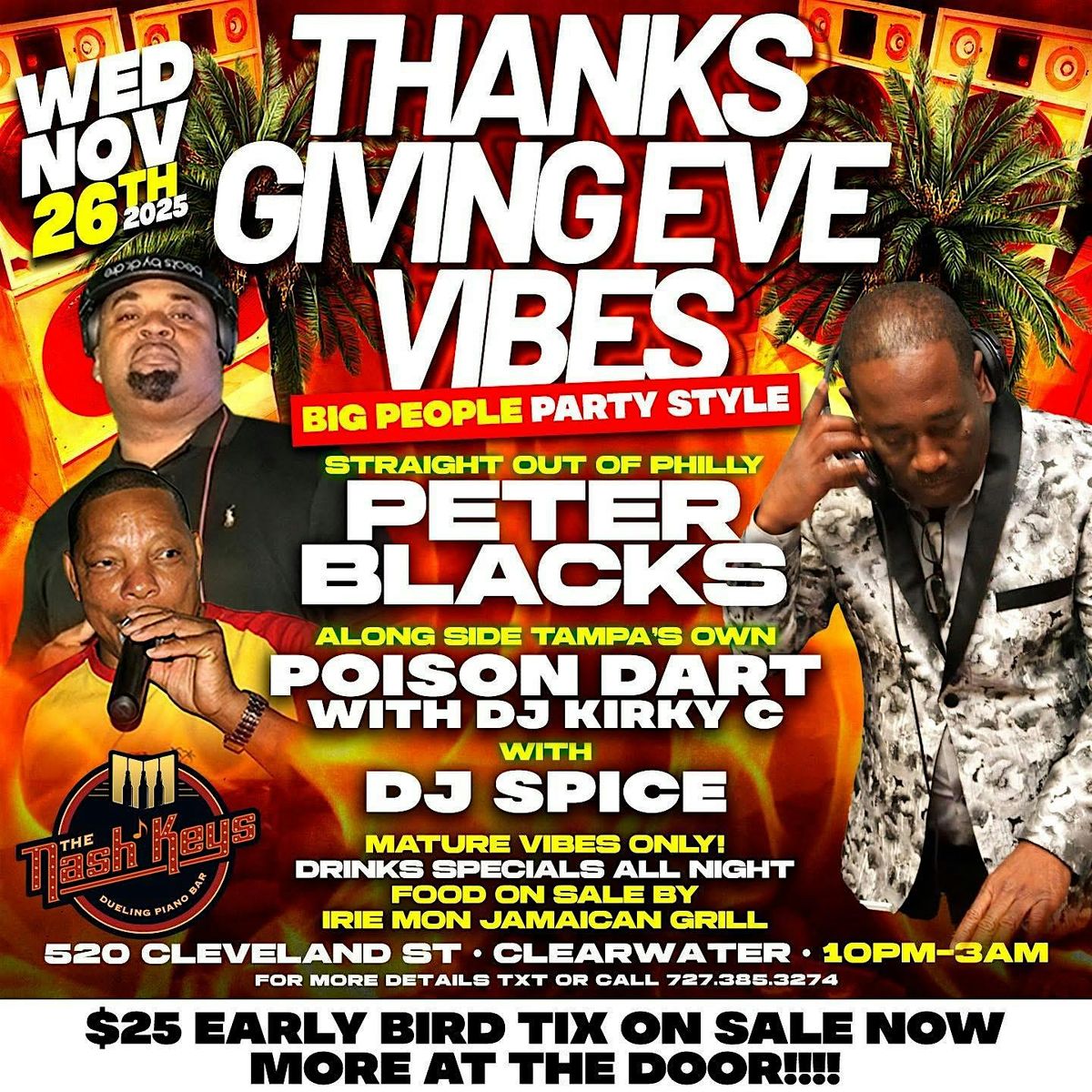 Thanksgiving Eve Vibes!!! Big People Party Style