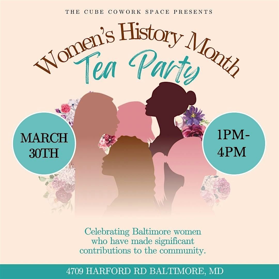 Women's History Month Tea Party