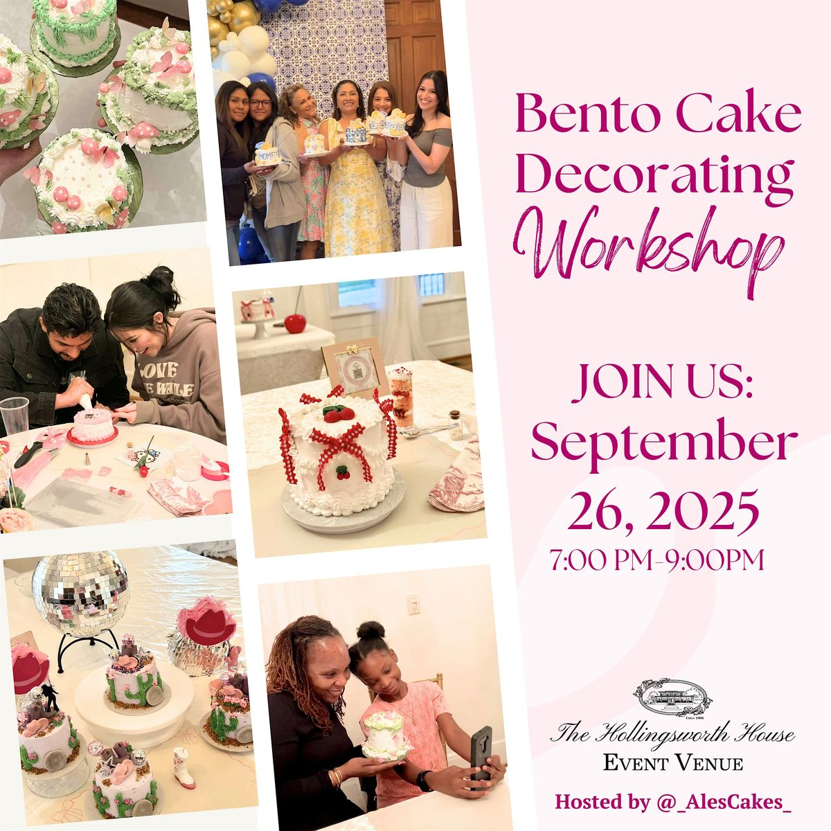Bento Cake Decorating Workshop