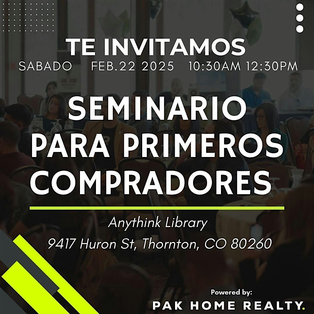 Seminario Para Primeros Compradores