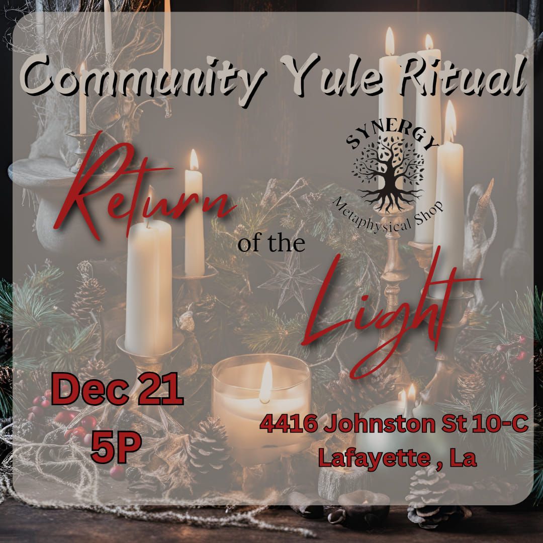 Community Yule Ritual: Return of the Light