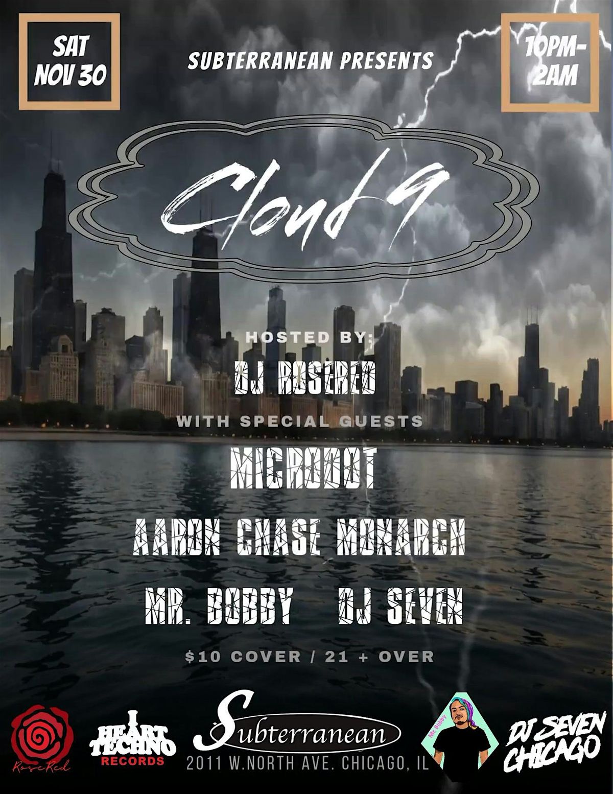 Subterranean & RoseRed Presents: Cloud 9