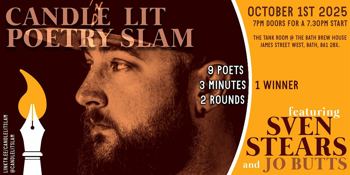 CandleLIT Poetry Slam ft. Sven Stears & Jo Butts