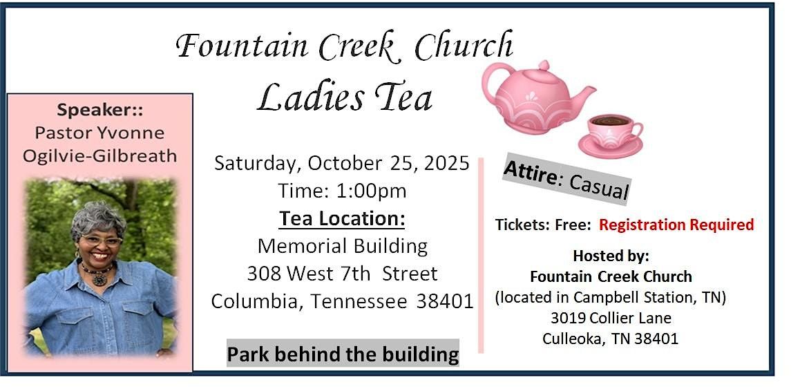 Fountain Creek Ladies Tea