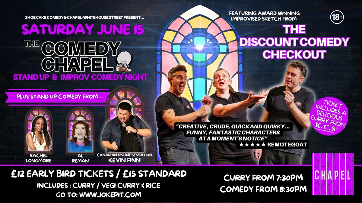 The Comedy Chapel - Stand Up & Improv Comedy Show @Chapel-Whitehouse Street
