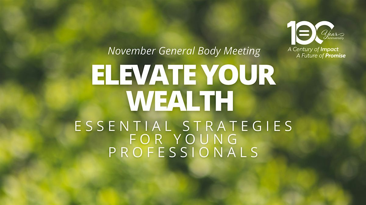 November GBM Meeting