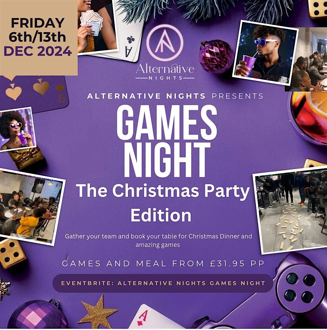 Games Night, The Christmas Party edition