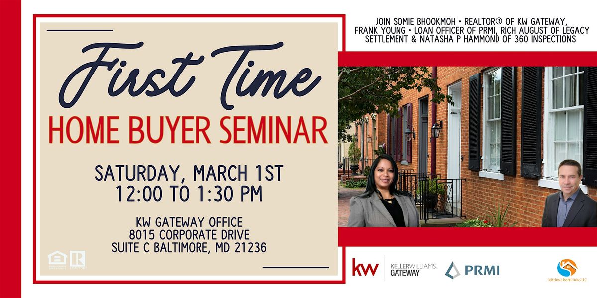 First Time Homebuyer Seminar