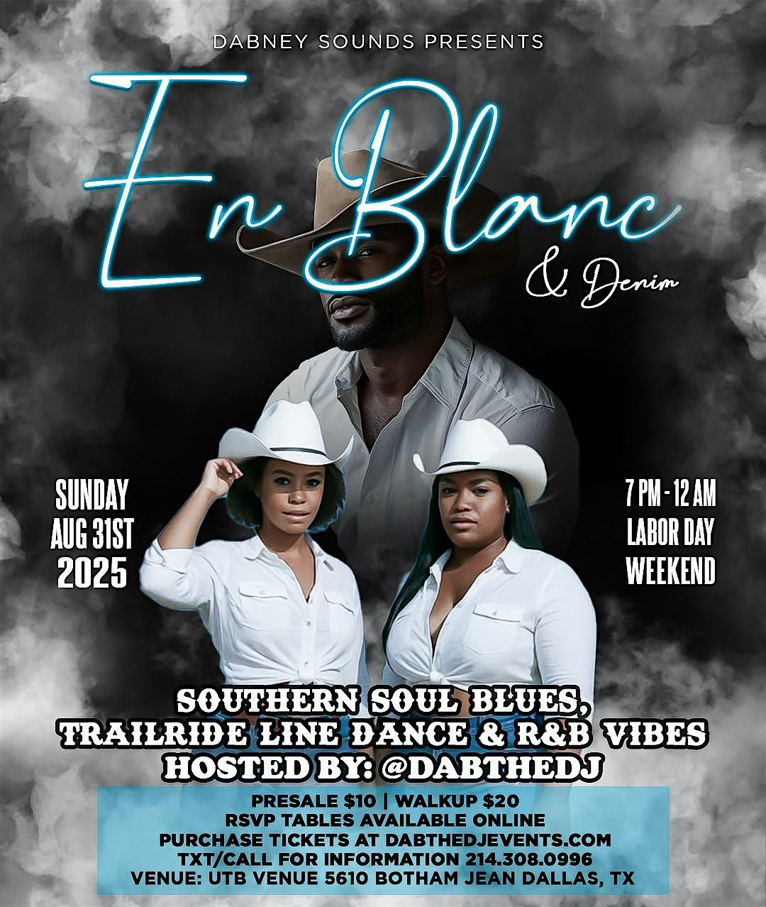 Southern Soul En Blanc & Denim Line Dance Night