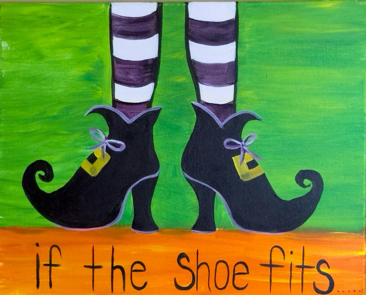 Toledo Paint & Sip Party \u2013 If The Shoe Fits