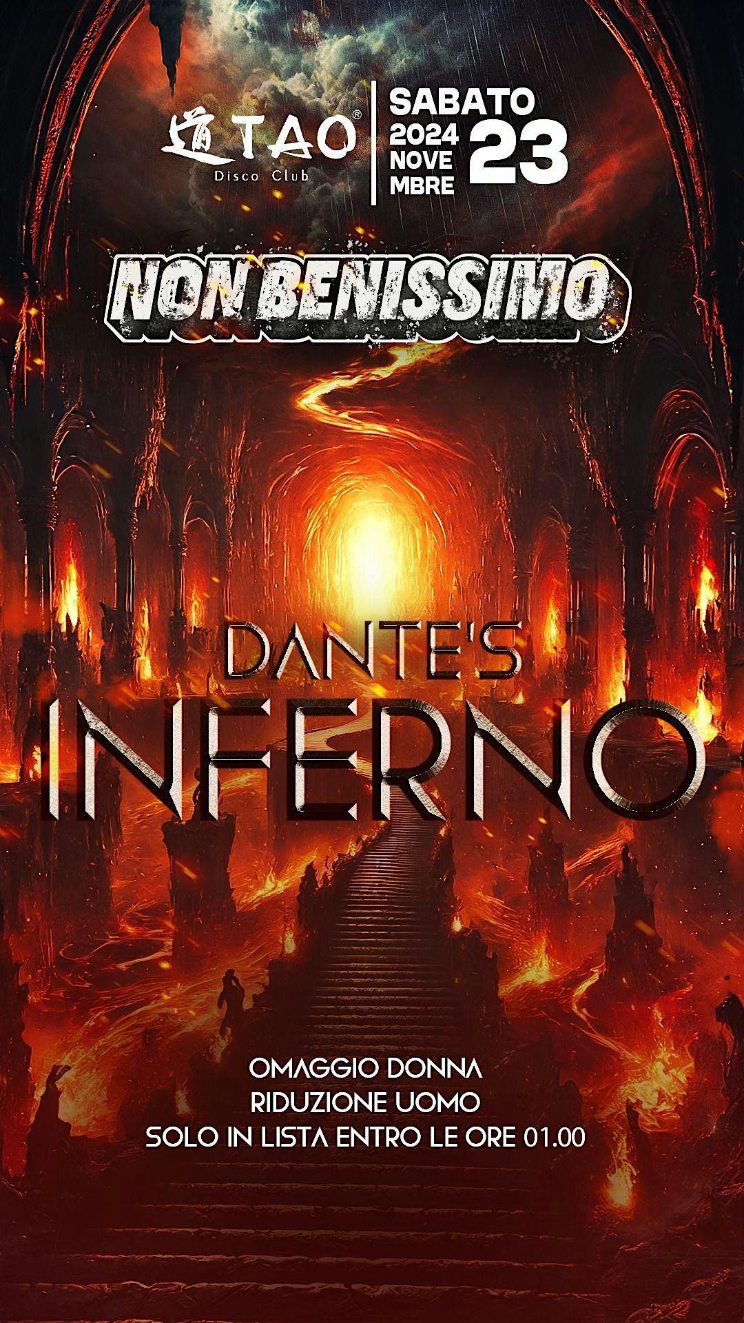 DANTE'S INFERNO @NonBenissimo - Tao Disco Club