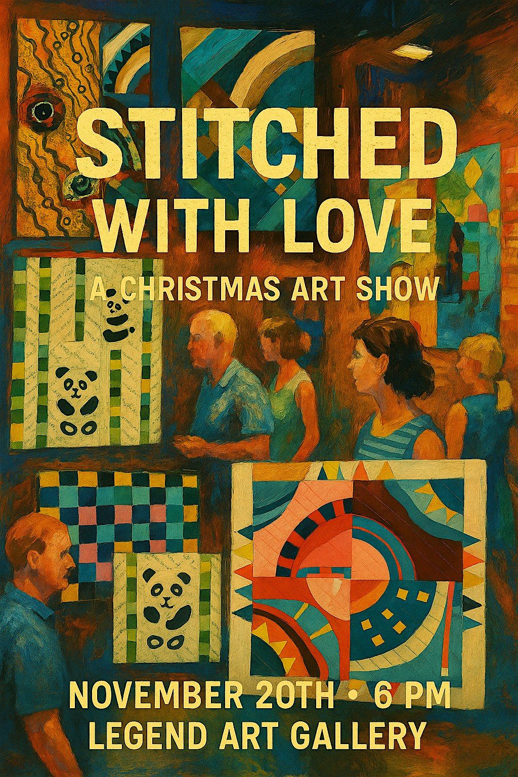 Stitched with Love: A Christmas Quilting Show