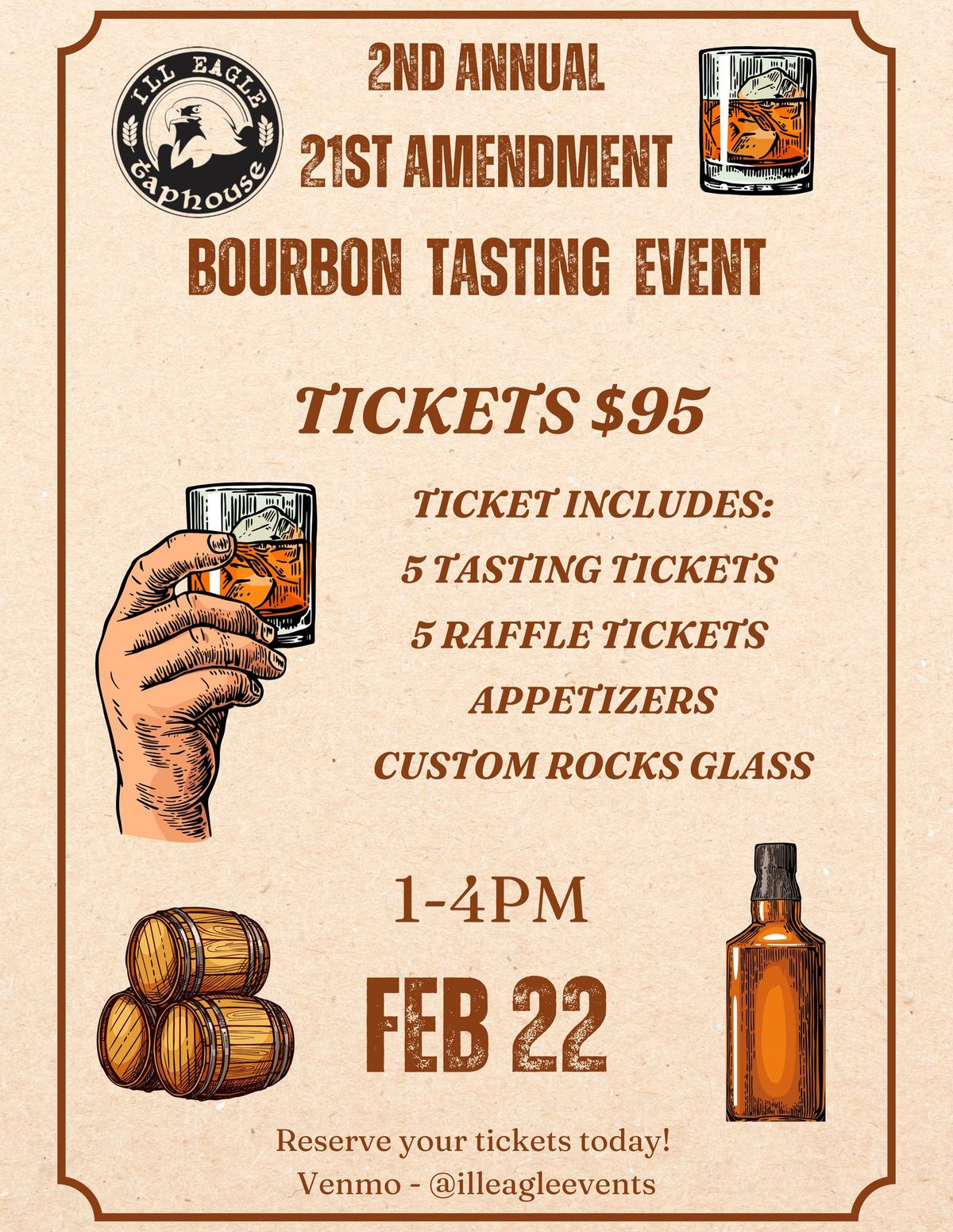 2nd Annual 21st Amendment Bourbon Tasting Event 