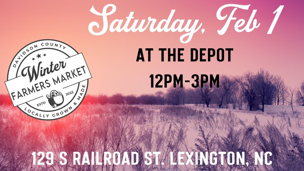 Davidson County Winter Farmers Market @ The Depot