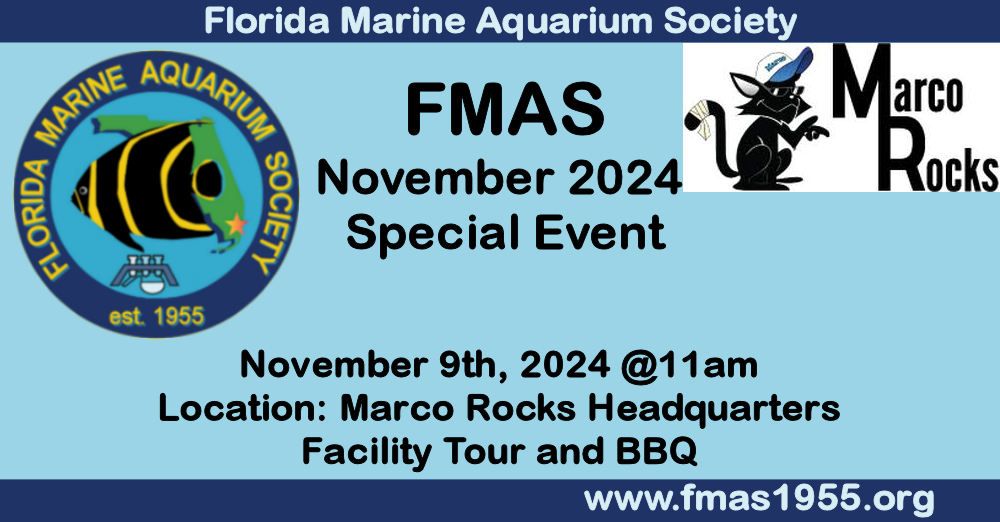 FMAS Nov 9th, 2024 BBQ and tour of Marco Rocks