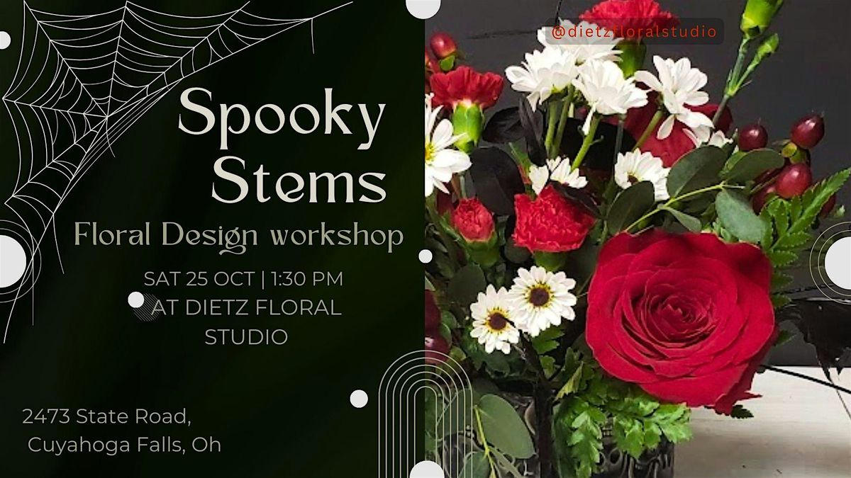 Spooky Stems: A Halloween Flower Workshop