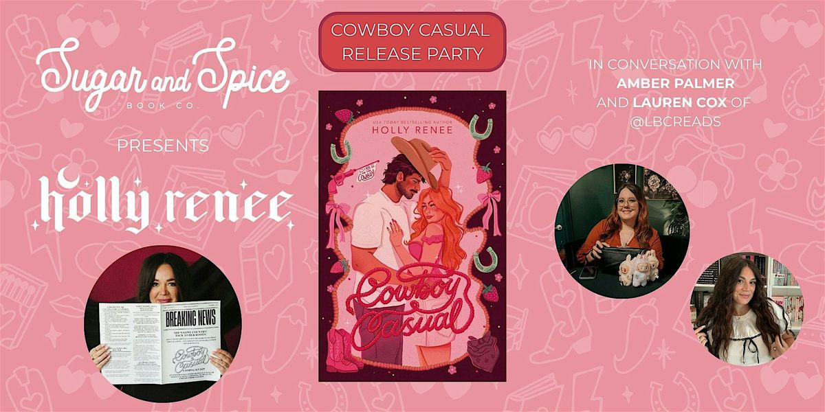 Cowboy Casual Release Party with Sugar and Spice Book Co