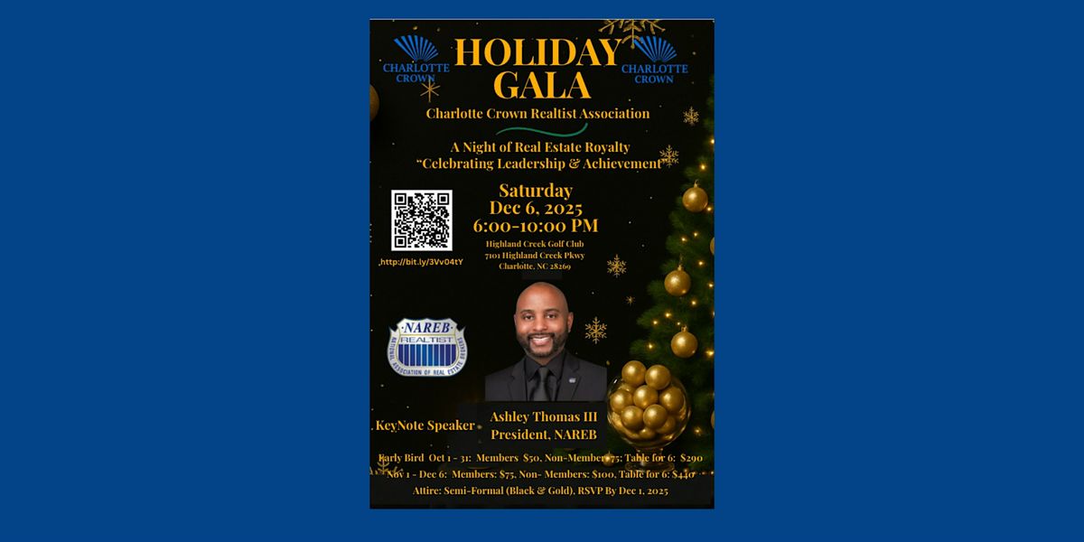 2025 Charlotte Crown Realtist Association's Holiday Gala