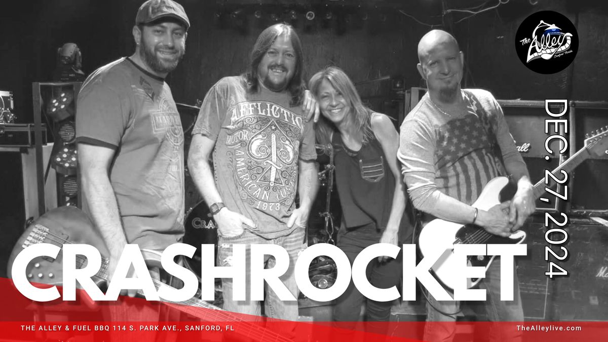 CRASHROCKET | Live Music at the Alley & Fuel BBQ in Downtown Sanford