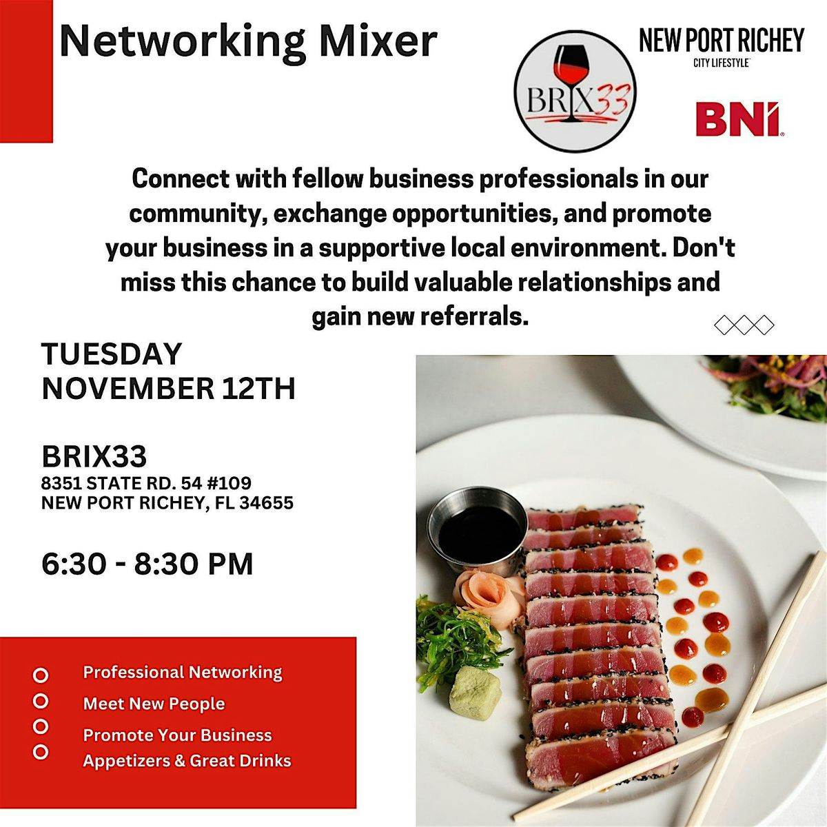 Networking Mixer at Brix33