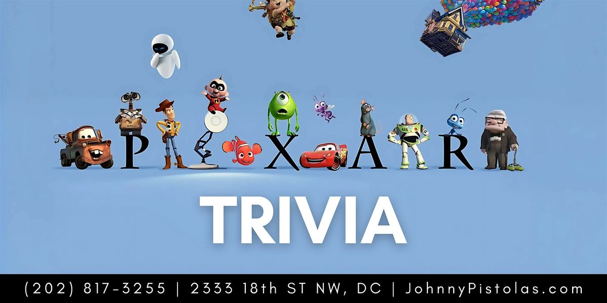Pixar Trivia at Johnny Pistolas