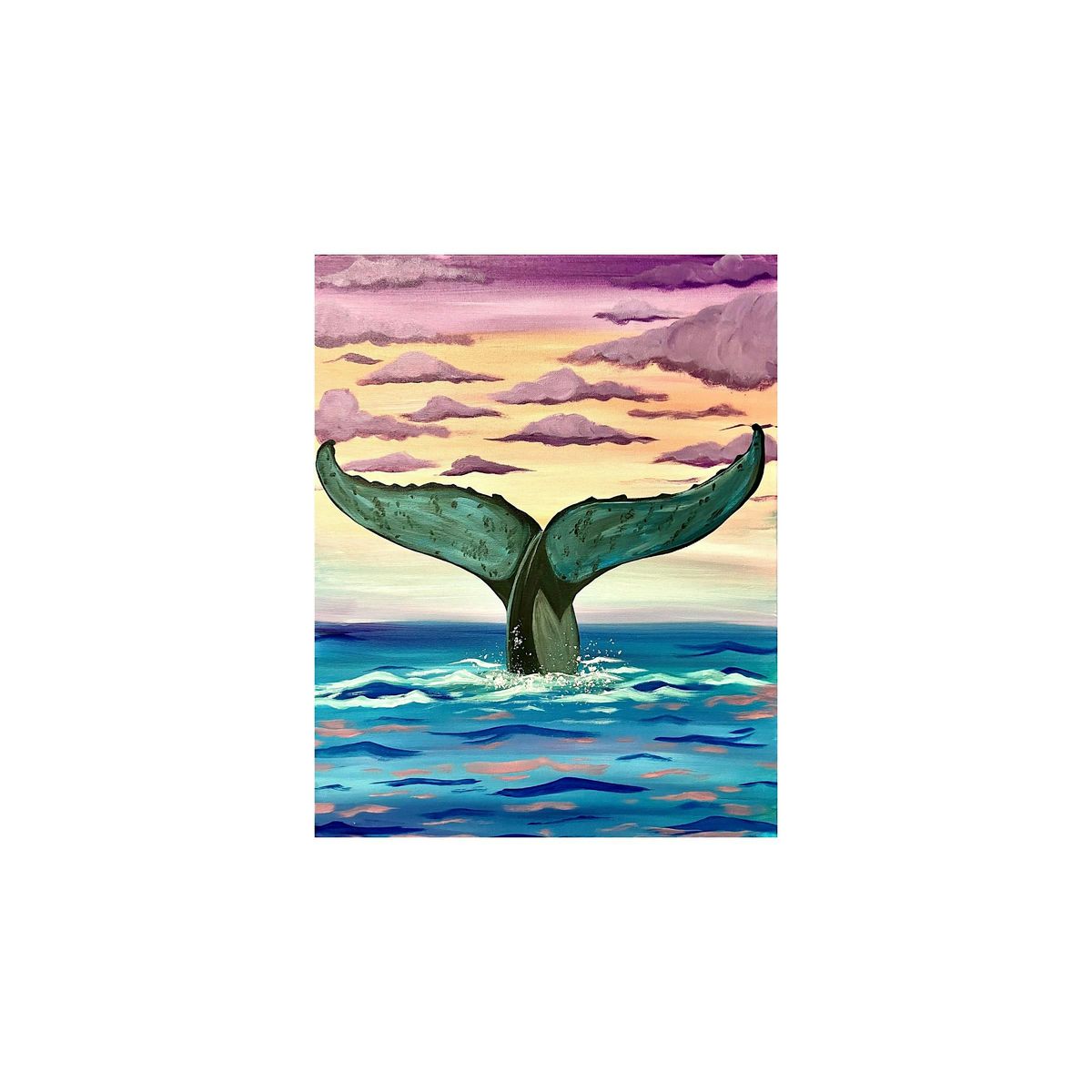 Spitfire Bar & Grill - Whale Tail - Paint Party