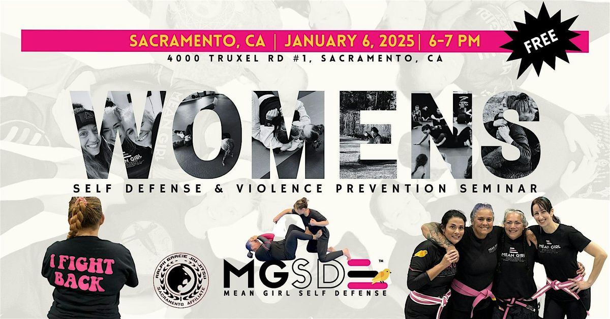 Womens Self Defense Class - Sacramento, CA