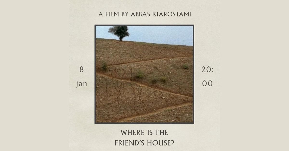 Film night: Where is my friend's house?