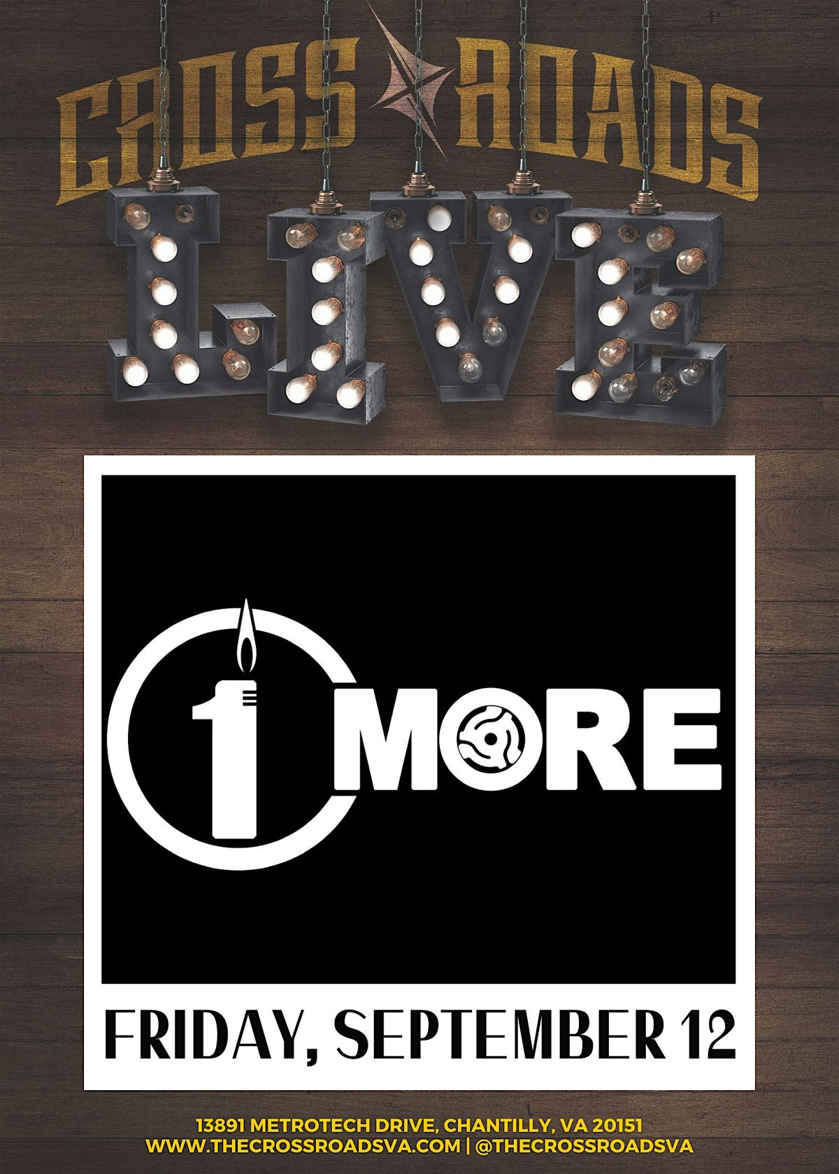 Crossroads Live Presents: ONE MORE