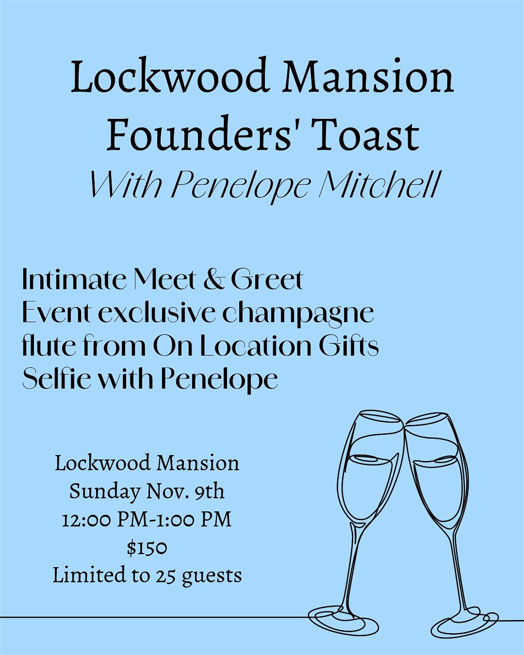 Penelope Mitchell Sunday 12 PM Meet & Greet