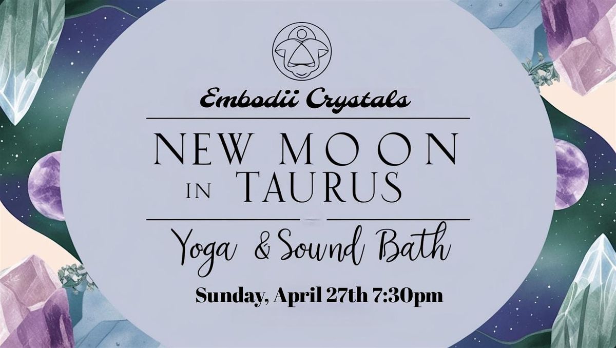 New Moon in Taurus Yoga Sound Bath: Beltane Edition