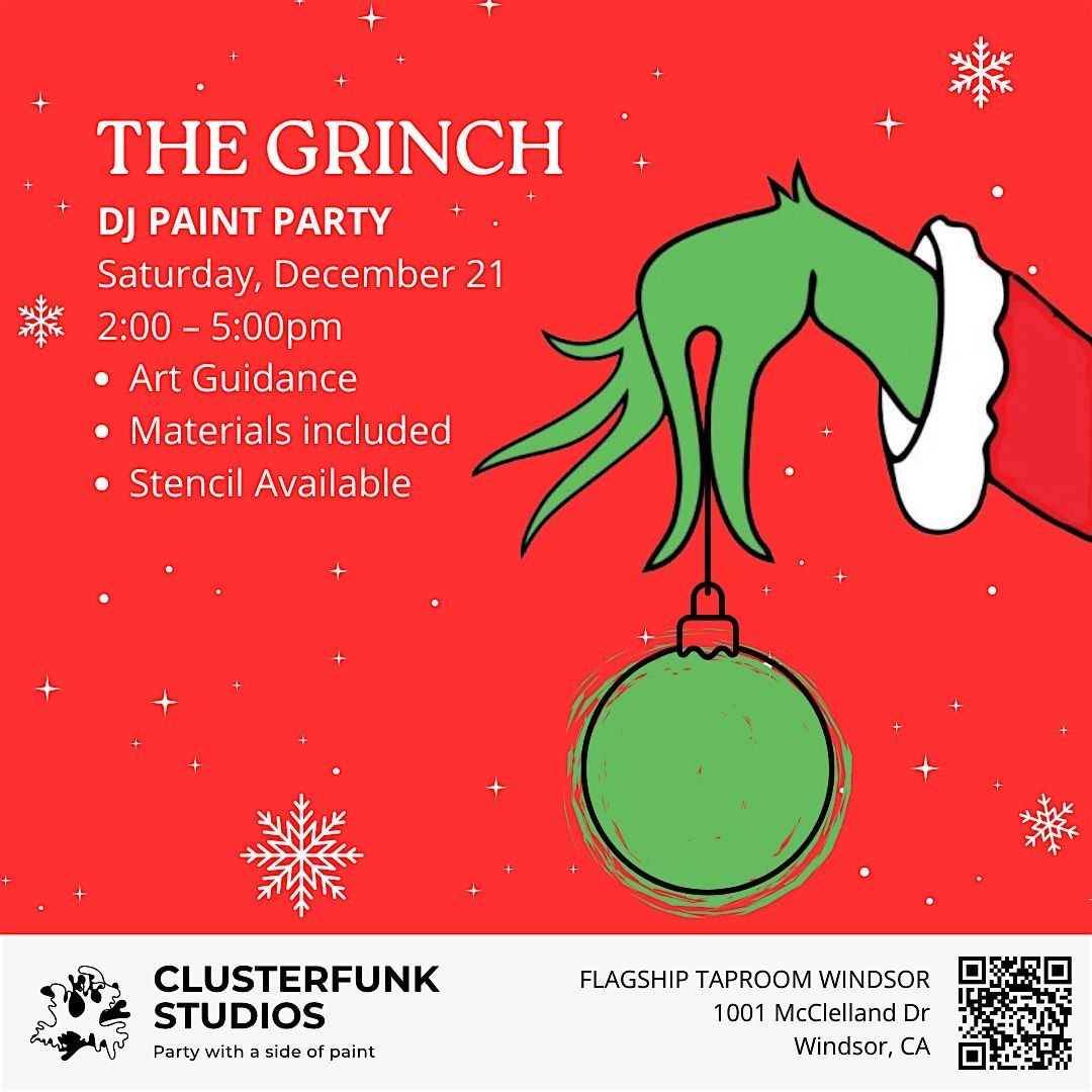 The Grinch Paint Party | Windsor