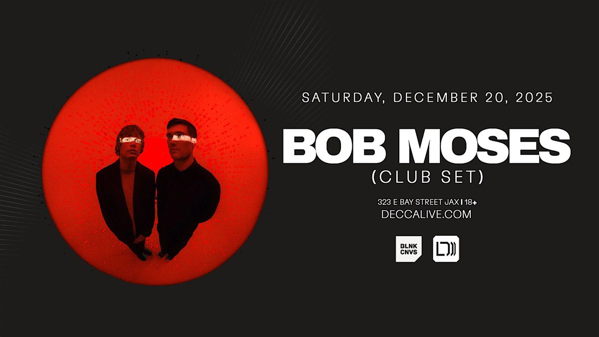 Bob Moses (Club Set) at Decca Live | 12.20.25