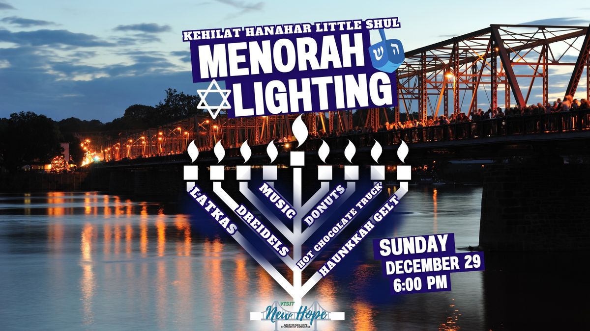 Menorah Lighting & Celebration (Kehilat Hanahar Little Shul)