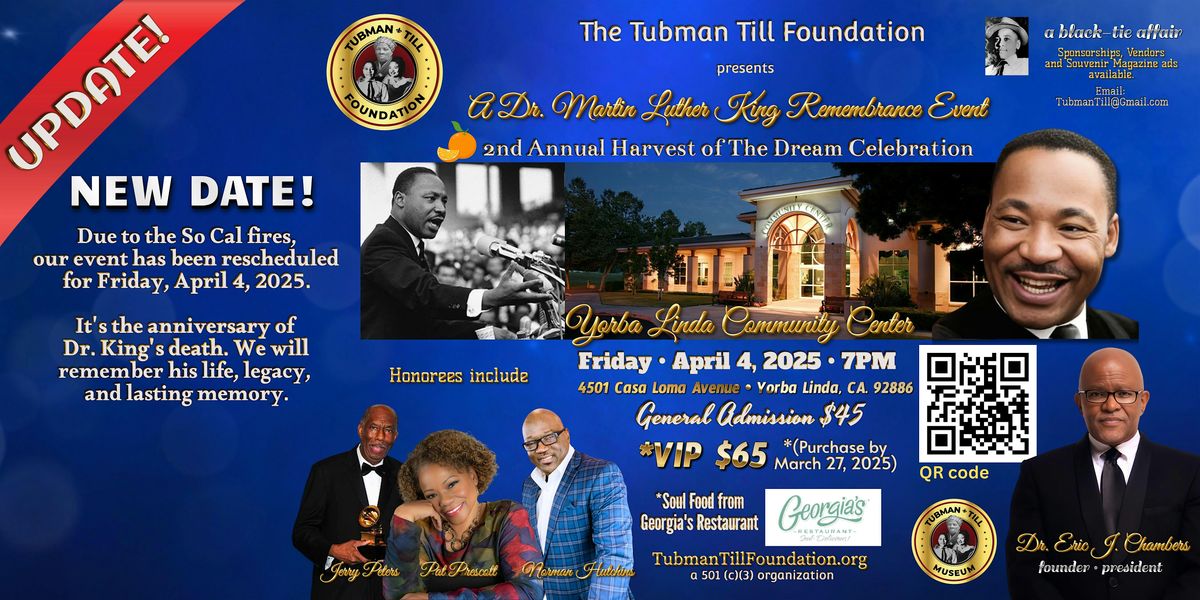 NEW DATE: Dr. Martin Luther King, Jr. Remembrance