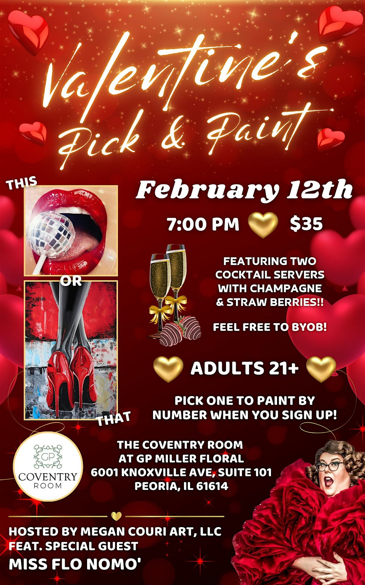 Valentines Pick N\u2019 Paint