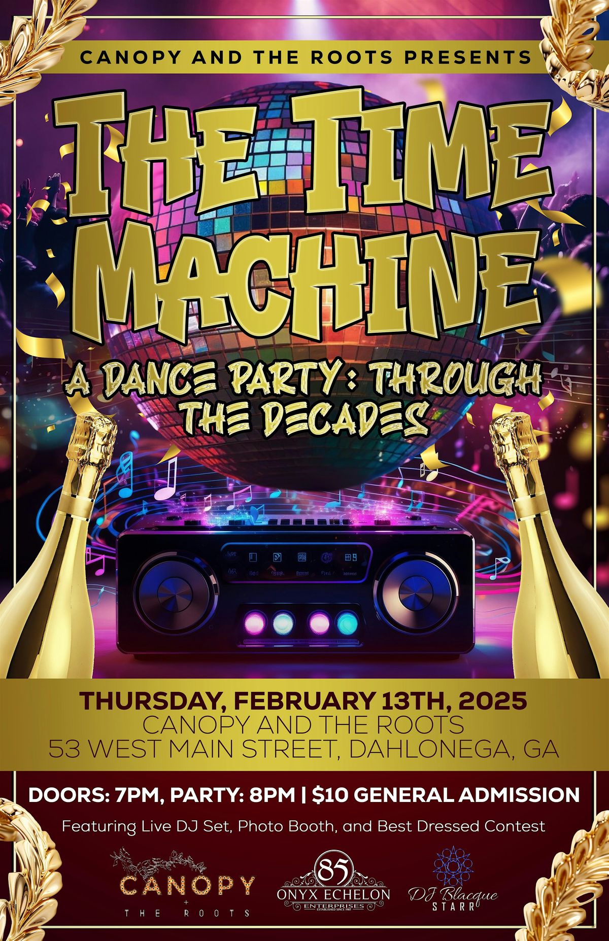 The Time Machine, First Friday 90s Dance Party at the Roots