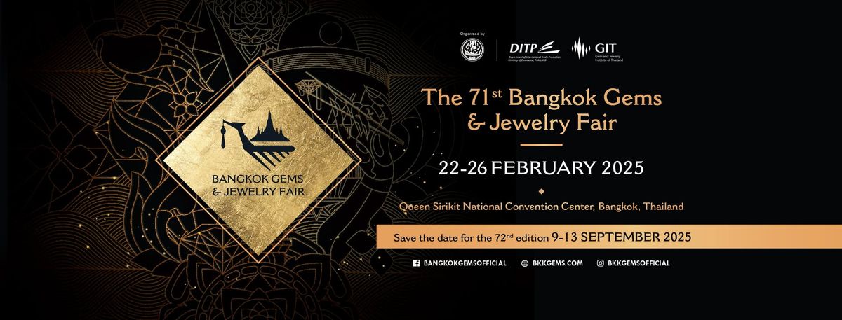 71st Bangkok Gems and Jewelry Fair 