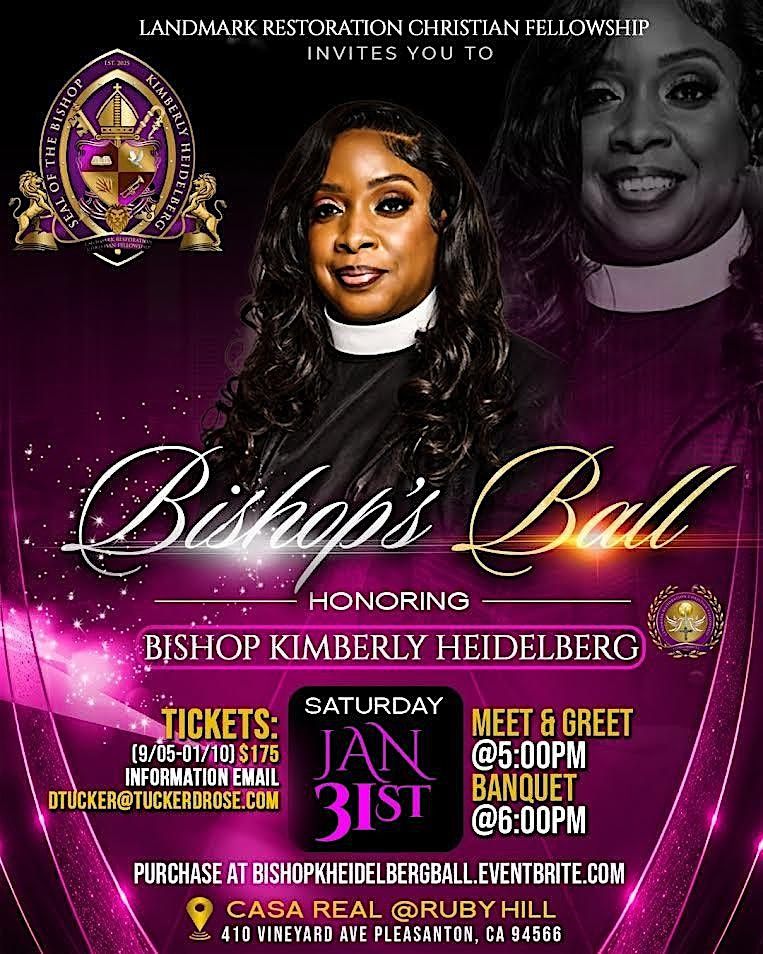2026 Inaugural Ball honoring Bishop Kimberly Heidelberg