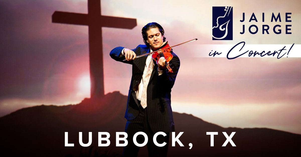 Jaime Jorge in Concert! - Lubbock, TX