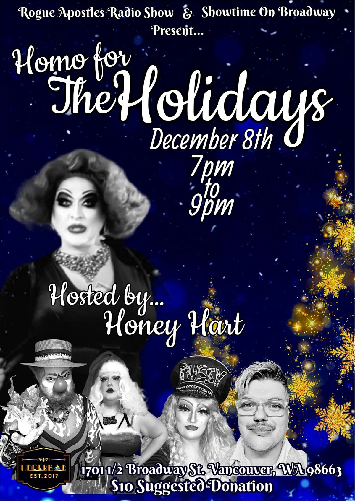 Showtime On Broadway Presents Homo For Holidays