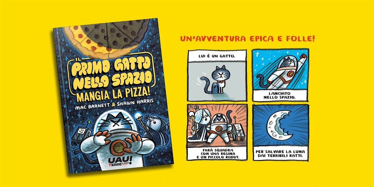 Il primo gatto nello spazio... mangia la pizza! Incontro con Adrian Fartade