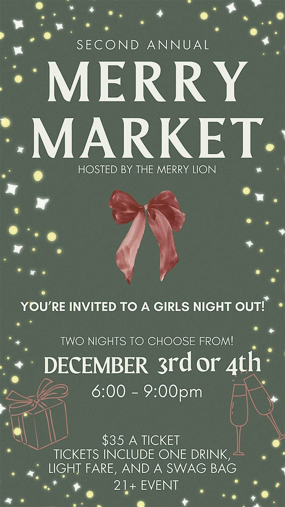 The Merry Market (Tuesday 12\/3)