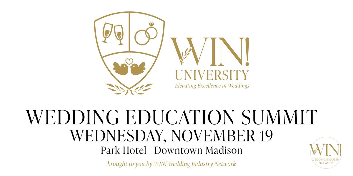 WIN! University - Elevating Excellence in Weddings
